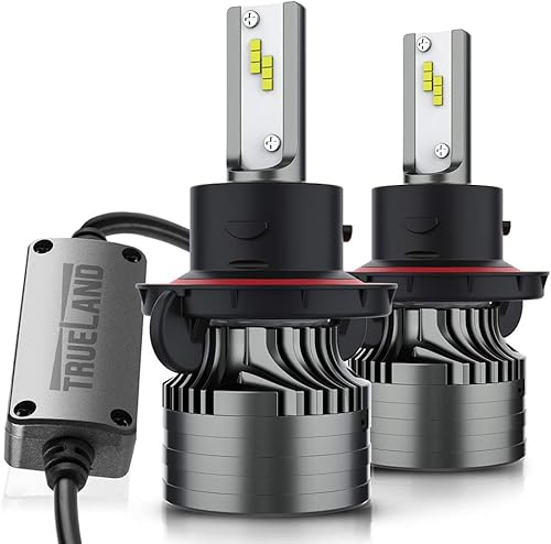 Miniatura 1 de TRUELAND Bombillas LED H13, 16000 lúmenes, 70 W, 6000 K, xenón blanco con decodificador Canbus mejorado, kit de conversión de haz alto y bajo,
