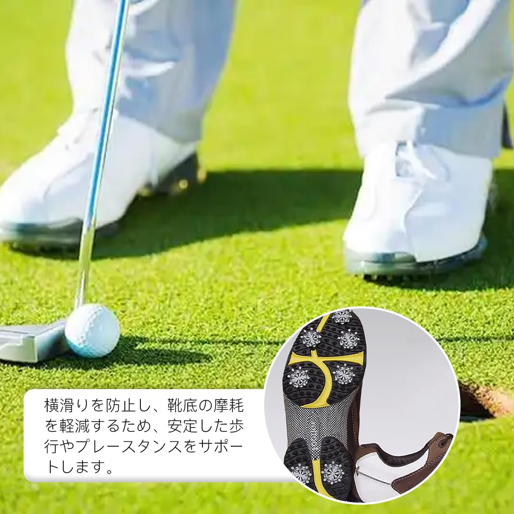 Amazon | ESJNNK ゴルフスパイク鋲 24個入り 交換用ソフトスパイク鋲
