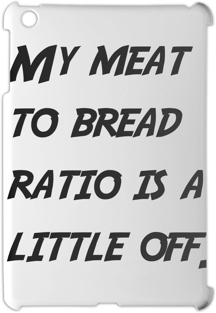 My meat to bread ratio is a little off. iPad mini iPad