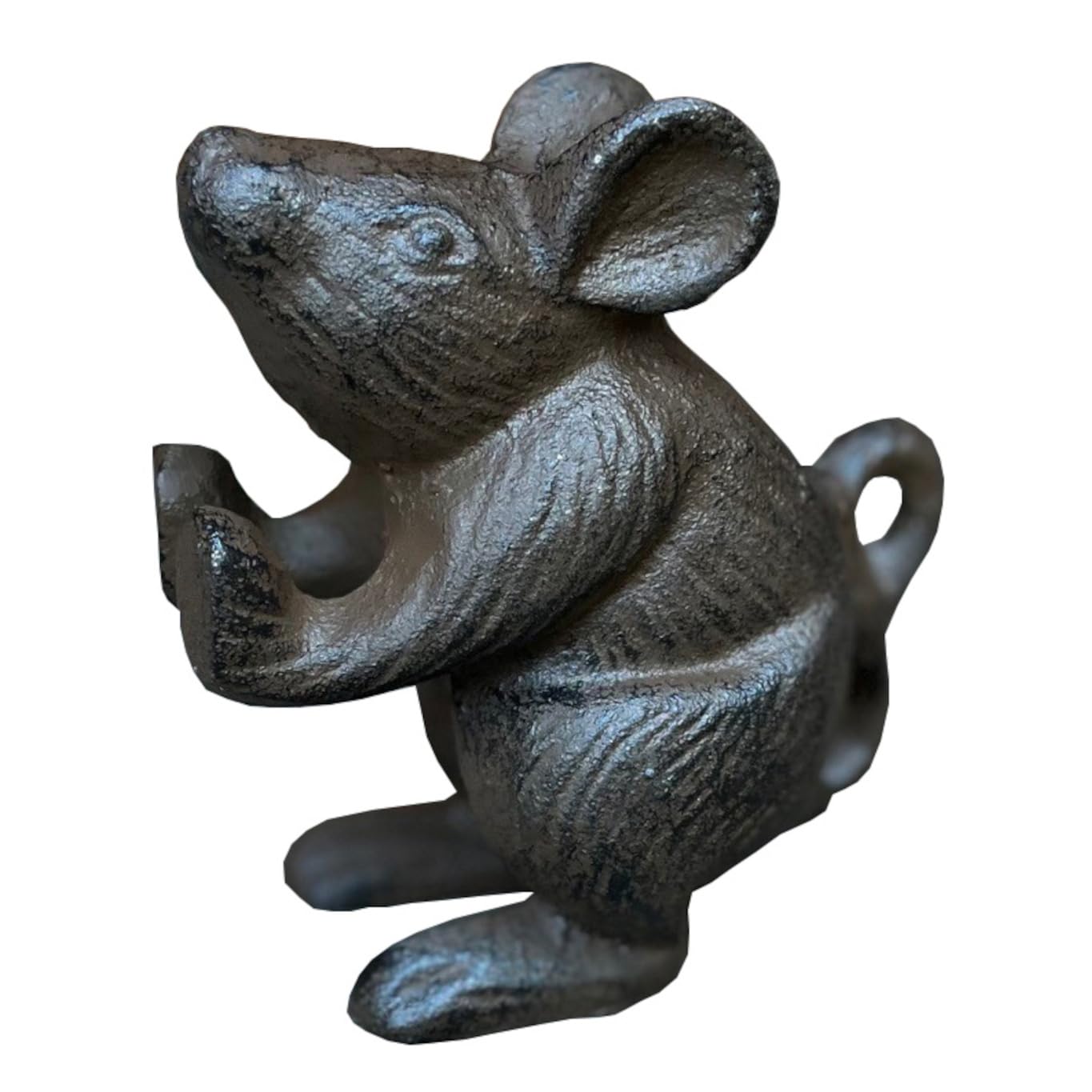 Selections Brown Cast Iron Mouse Decorative Doorstop Door Holder