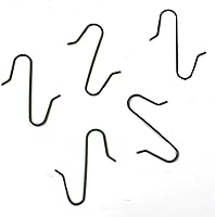 Old World Christmas 100 Green Ornament Hooks 1441 - Pliable Tree Hangers That Blend Invisibly for Festive Displays