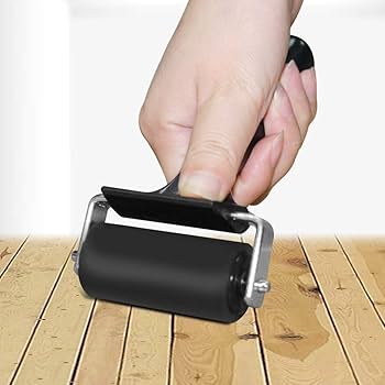 3 Pack Rubber Brayer Roller For Crafting Printmaking Ink Applicator Wallpaper