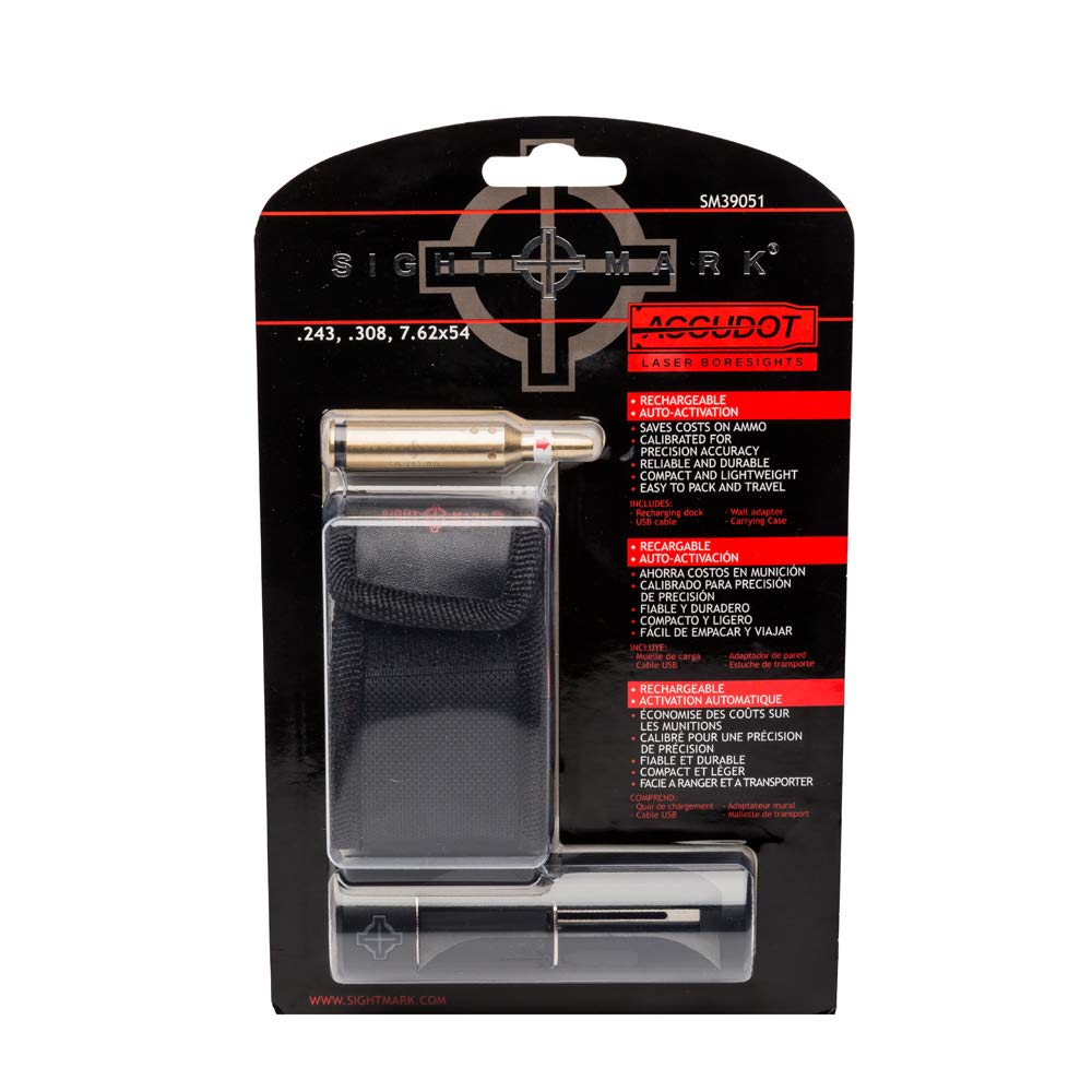 Sightmark Accudot .308, 7.62x51 Laser Boresight Rosso
