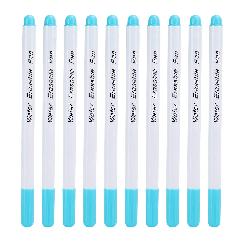 Water Erasable Fabric Marking Pens, 4Pcs Water Soluble Pen Auto