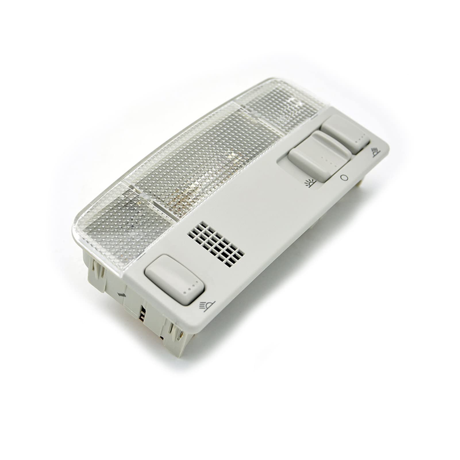 INEOUT Auto Deckendach Lampen Inneneinrichtung Leselampe Auto Dome Lampe Compatible With Vw. Passat B5 Golf 4 MK4 (Color : Gray)