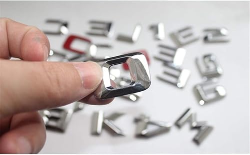 Miniatura 4 de Emblemas cromados para maletero de automóvil, emblemas para Mercedes Benz E43 E55 E63 AMG E200 E250 E300 E320 E350 E400 E180 4MATIC CDI (E350)