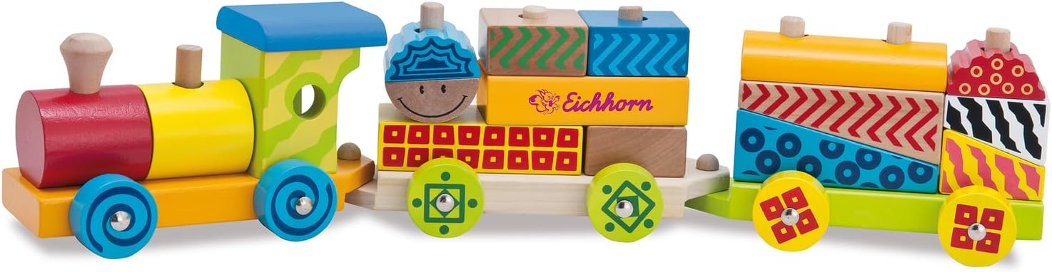 Simba Eichhorn Color - Wooden Small Train