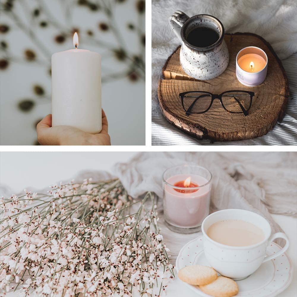 Polaris Fox Pack of 1 Candle Making Cotton Wick roll with 100 Wick Stainer/Sustainer | 100gm Wick roll with 100 stainers| Please Refer Video Before Buying 4