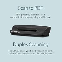 Vista 4 de Escáner de tarjetas dúplex 687 (DP687)