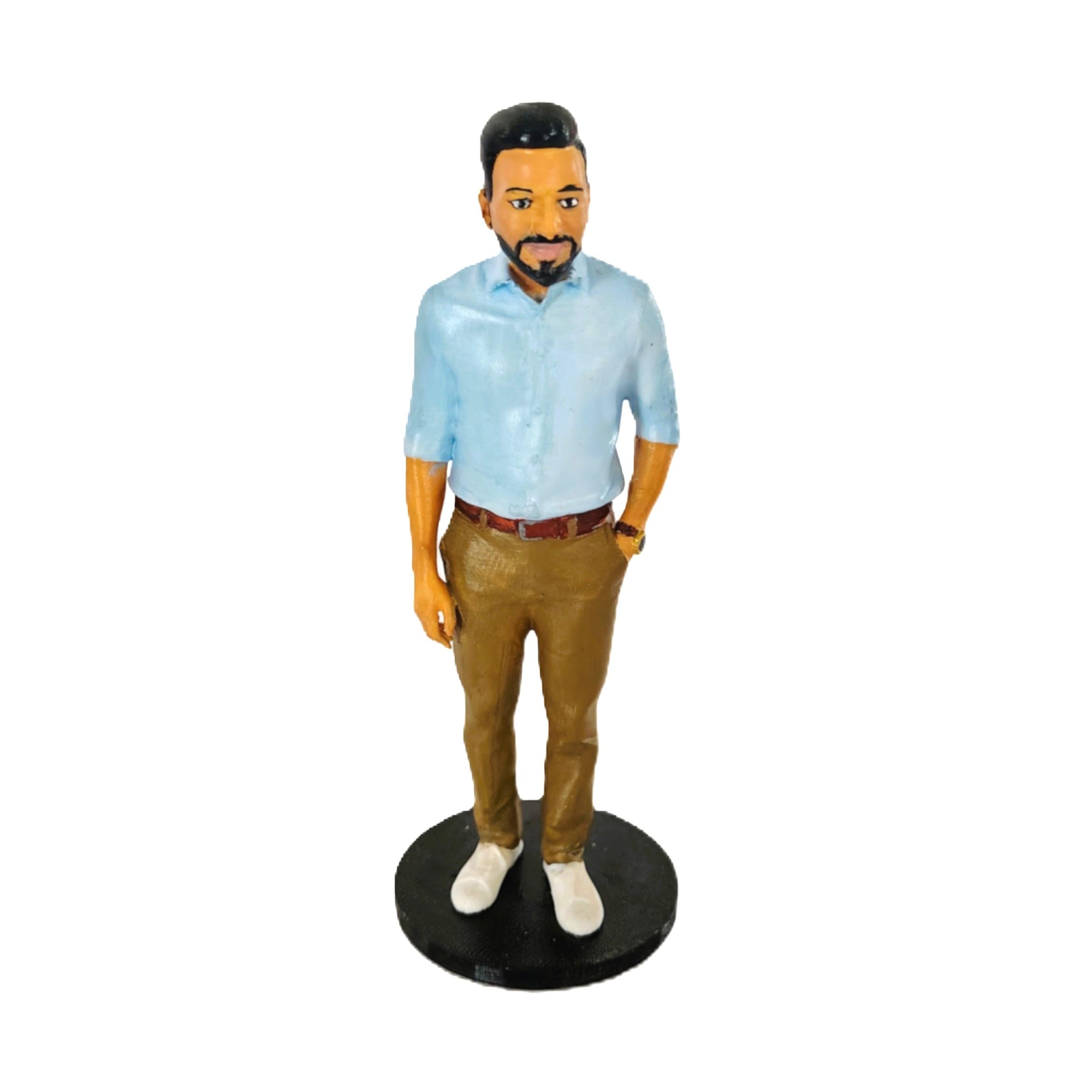 Custom 3D Figurine from Photo Personalized 3D Miniature Statue Unique Personalized Gift for Birthday, Anniversary, Couples (20.3 cm)-picture-10