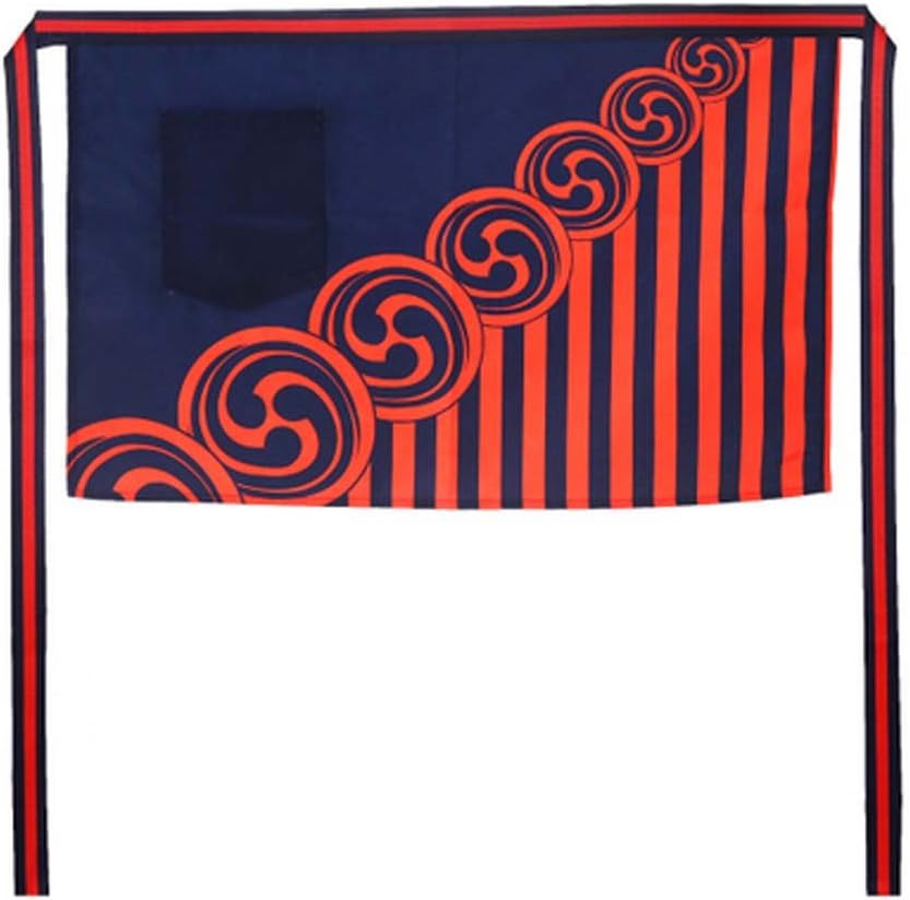 Creative Japanese Style Aprons Chef Waist Apron Server Apron Restaurant Supplies Waitress Work Clothes, #12