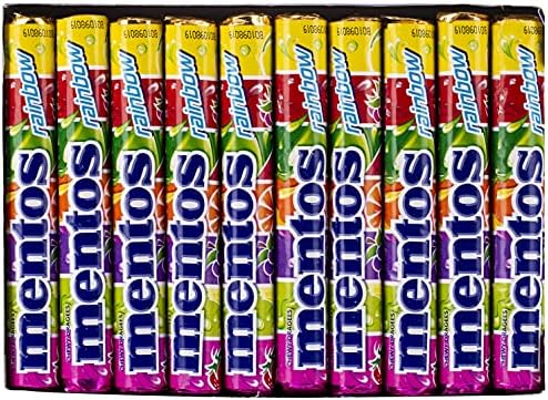 Mentos Rainbow Chewy Dragees 20 x 37g