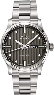 Men's MIDO-M0054301106100 Multifort Analog Display Swiss Automatic Silver Watch
