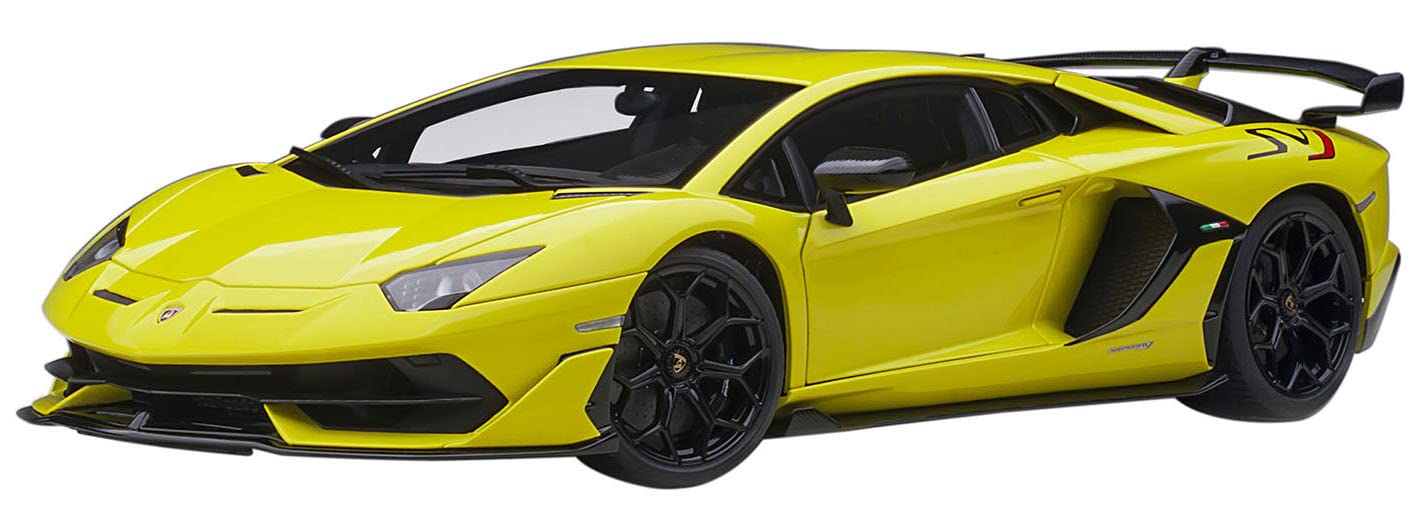 オートアート(AUTOart) 1/18 ランボルギーニ アヴェンタドール SVJ パール・イエロー 完成品