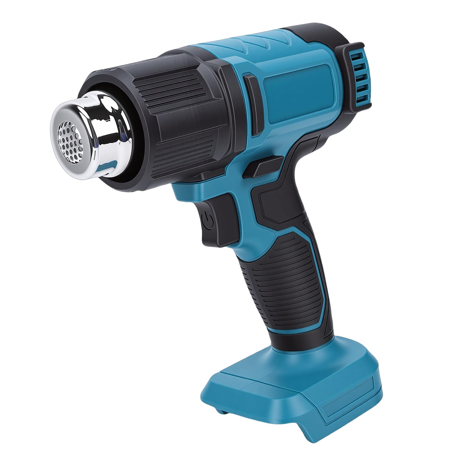 Wakects Pistola de Calor Inalámbrica, Herramienta Digital de Aire Caliente ABS de 140 a 1022 F, Temperatura Ajustable, Pantalla LCD de Calentamiento Rápido de 350 W con 3 Boquillas para Manualidades