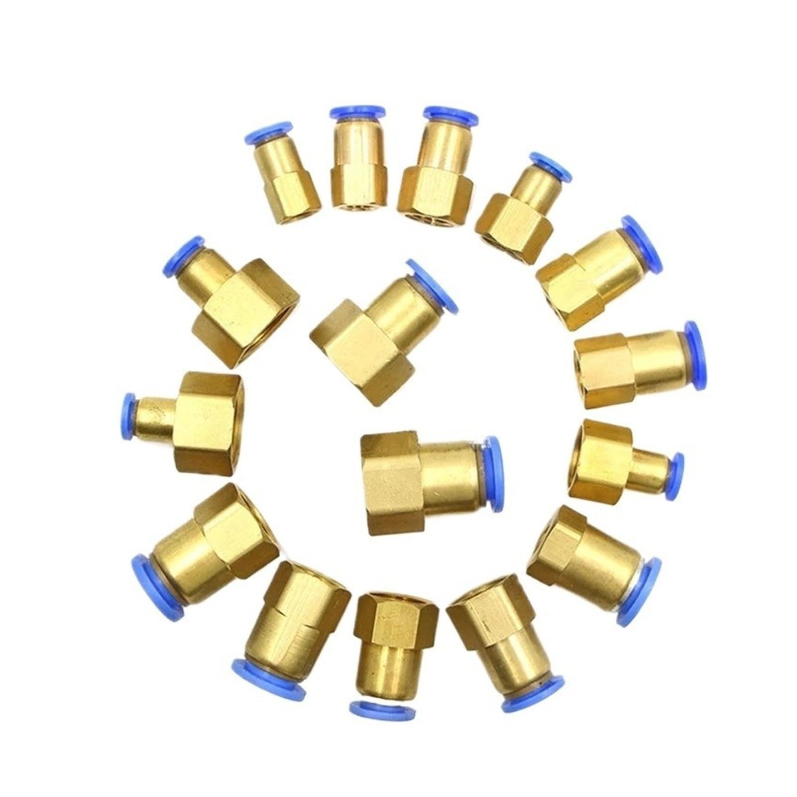 Connettore Rapido Pneumatico Ottone 4-12mm