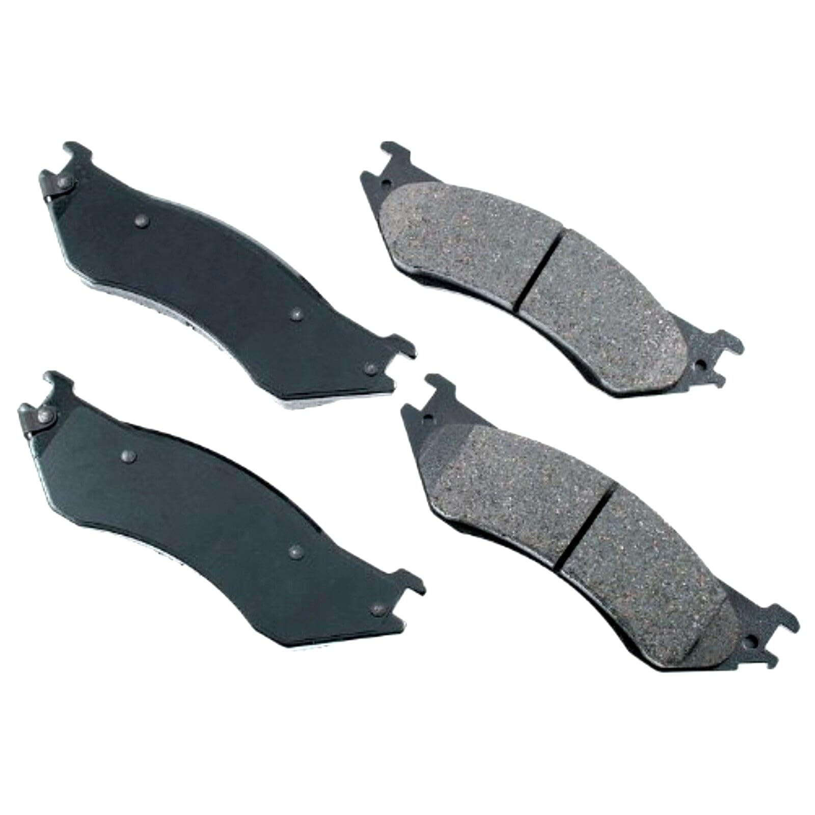 4pcs Disc Brake Pad Kit Set Front Rear Side Semi Metallic MD1066 PR1066 SMX1066 Fast delivery