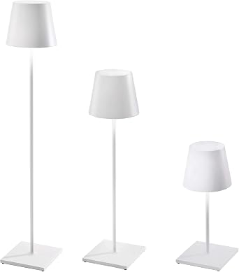 Zafferano, Poldina XXL, Rechargeable Cordless Floor Lamp, Sand