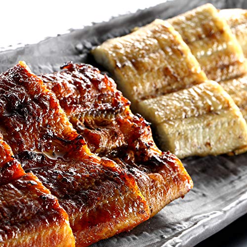 【お試し夏目セット】豊橋うなぎ蒲焼き・白焼きセット(上紅白) 約10人前 [簡易箱]