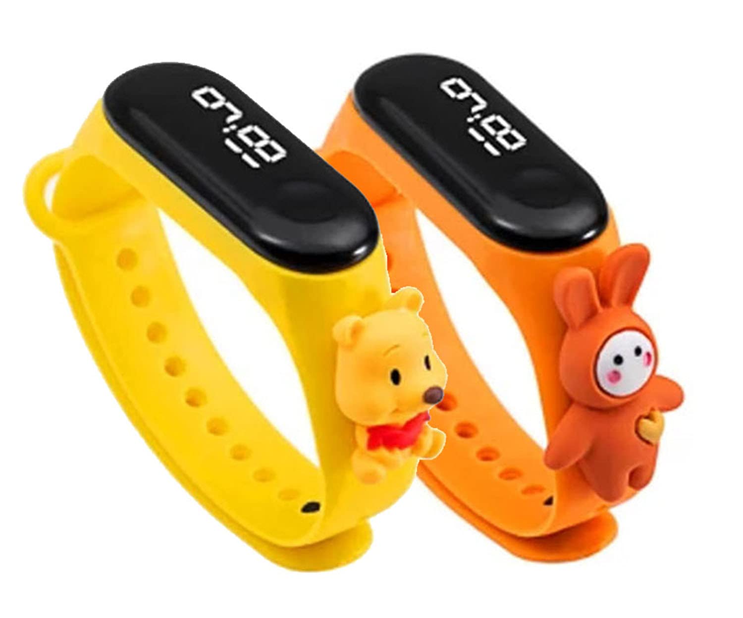 Time Up Kidz Cartoon Digital Digital Children Watch (Black Dial Multi Colored Strap) (B099QQ7F7J) Amazon Price History, Amazon Price Tracker
