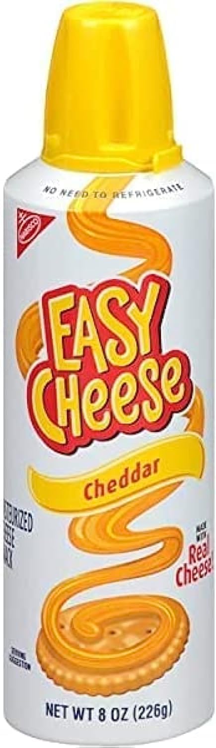 Kraft Easy Cheese Cheddar 8oz (227g)