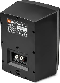 JBL XD-5 Indoor/Outdoor All-Weather Loudspeakers - Black, Pair