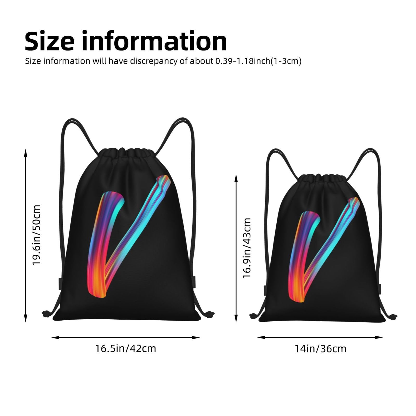 Mochila deportiva con cordón para gimnasio para mujeres y hombres