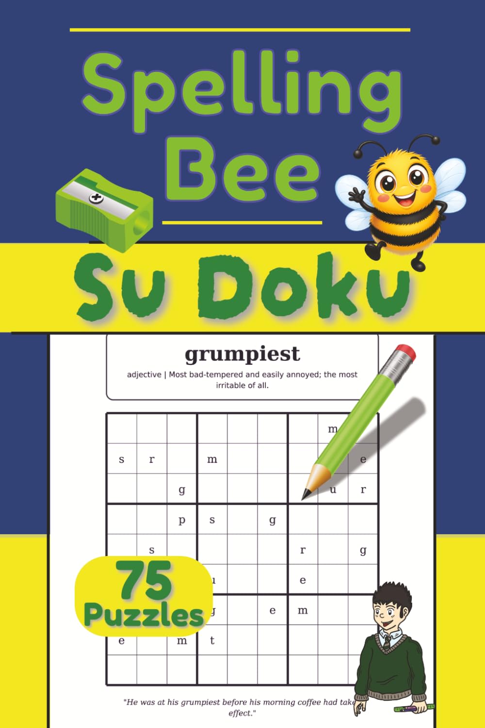 Spelling Bee Su Doku (Su Doku For Learning English)