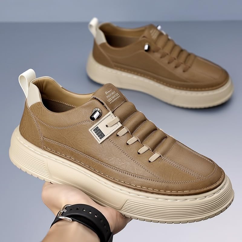 Mens Casual Shoes Dress Sneakers Oxfords Fashion Walking Sneakers Work Lightweight Soft Sole2