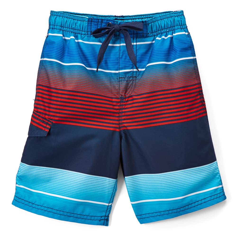Kanu Surf Men's Havana Elastic Waist Solid Swim Trunk