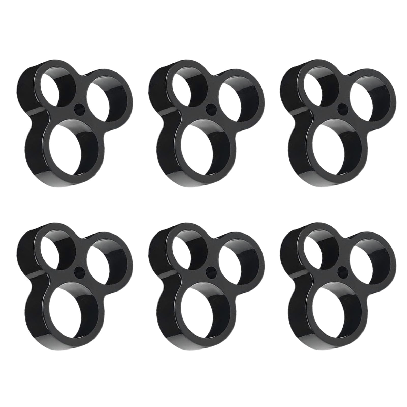 Noises Reducing Door Handle Bumper PVC Anti Collision Protectors for Door Window Easy Installation Light Weight Noises Reduction Stoppers