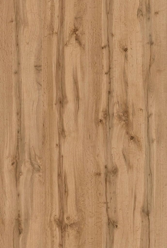 VBChome Cómoda con 3 cajones y 2 puertas, 120 x 40 x 75 cm, roble blanco, tiradores de cajón, de madera, para pasillo, dormitorio, salón, habitación infantil