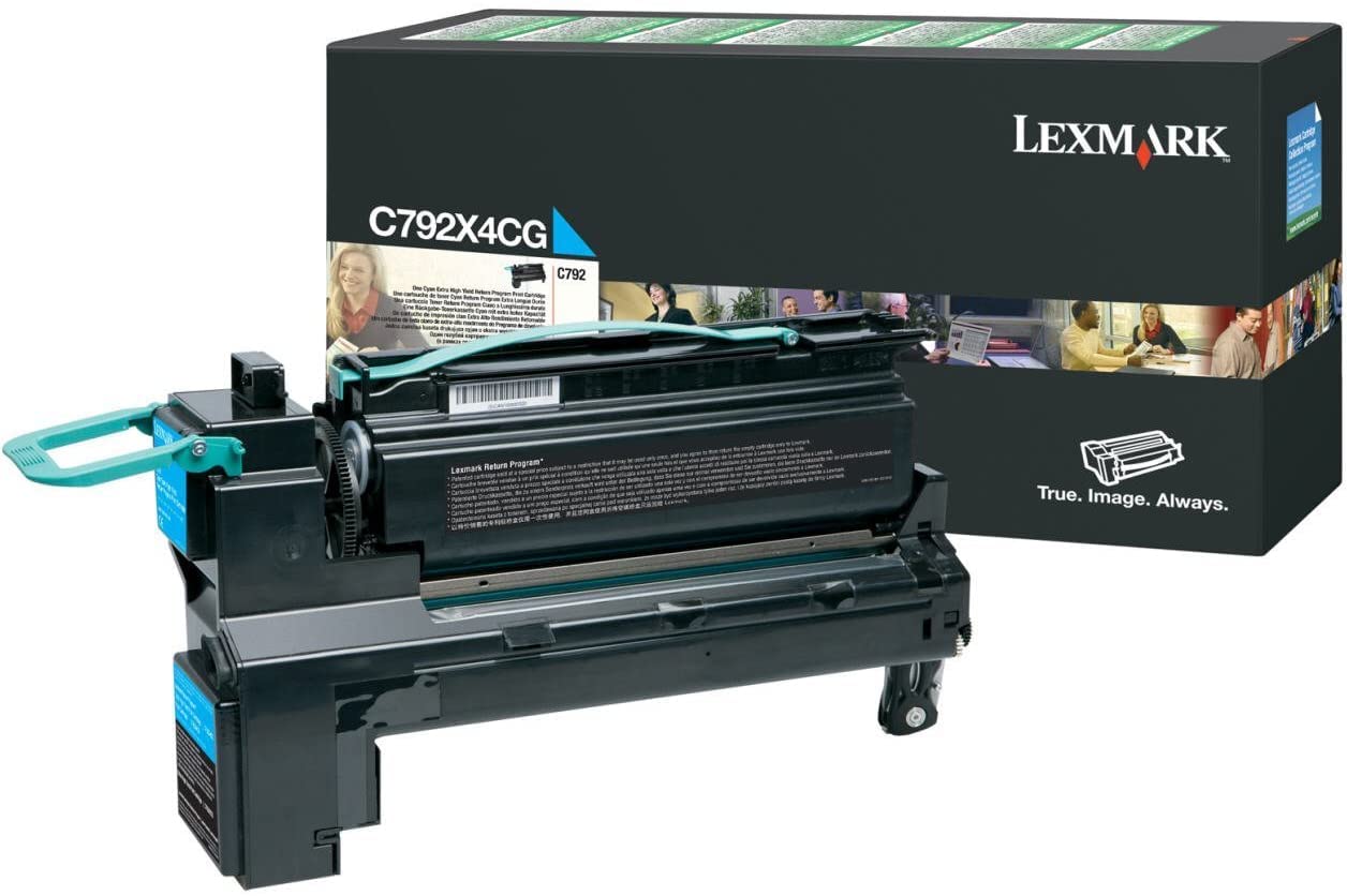 Lexmark International, Inc - Lexmark C792x4cg Toner Cartridge - Cyan - Laser - 20000 Page - 1 Pack "Product Category: Print Supplies/Ink/Toner