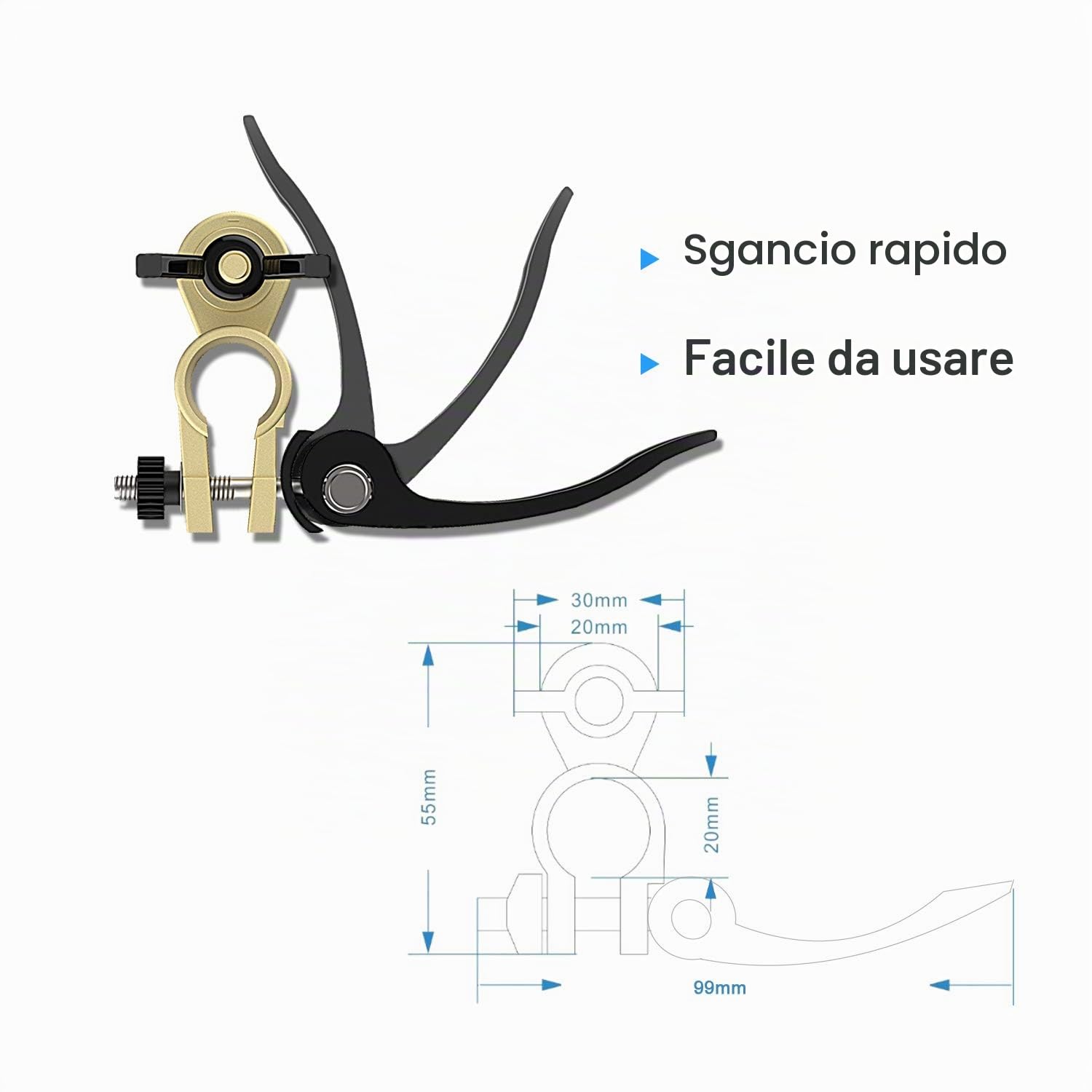 EDECOA Cavo batteria 25mm2 cavo in rame un paio di cavi per batteria 1m positiva e negativa e un paio di terminali per batteria da auto
