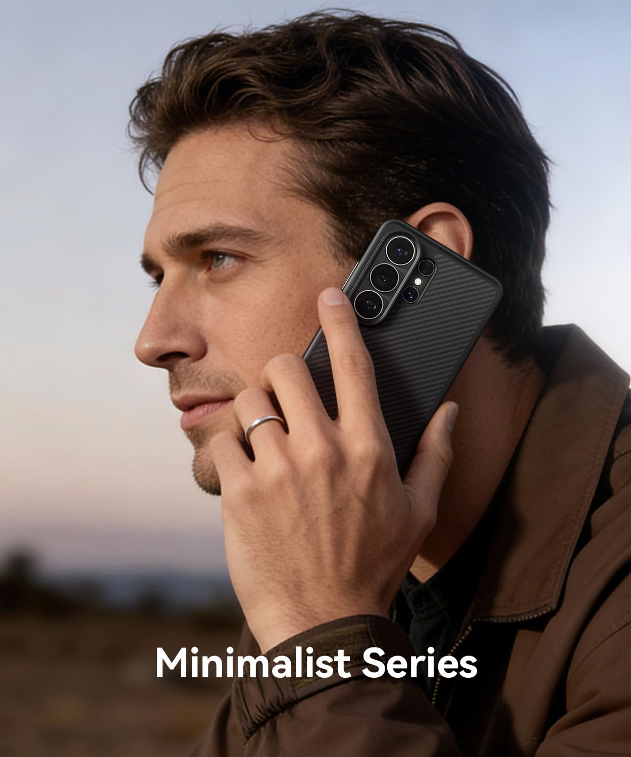 JUESHITUO für Samsung Galaxy S26 Ultra Hülle für MagSafe [600D Aramidfaser] [Militärschutz & Magnetkraft] [mit 1 Stück Schutzfolie] Stoßfeste Kratzfeste Handyhülle Case Schwarz