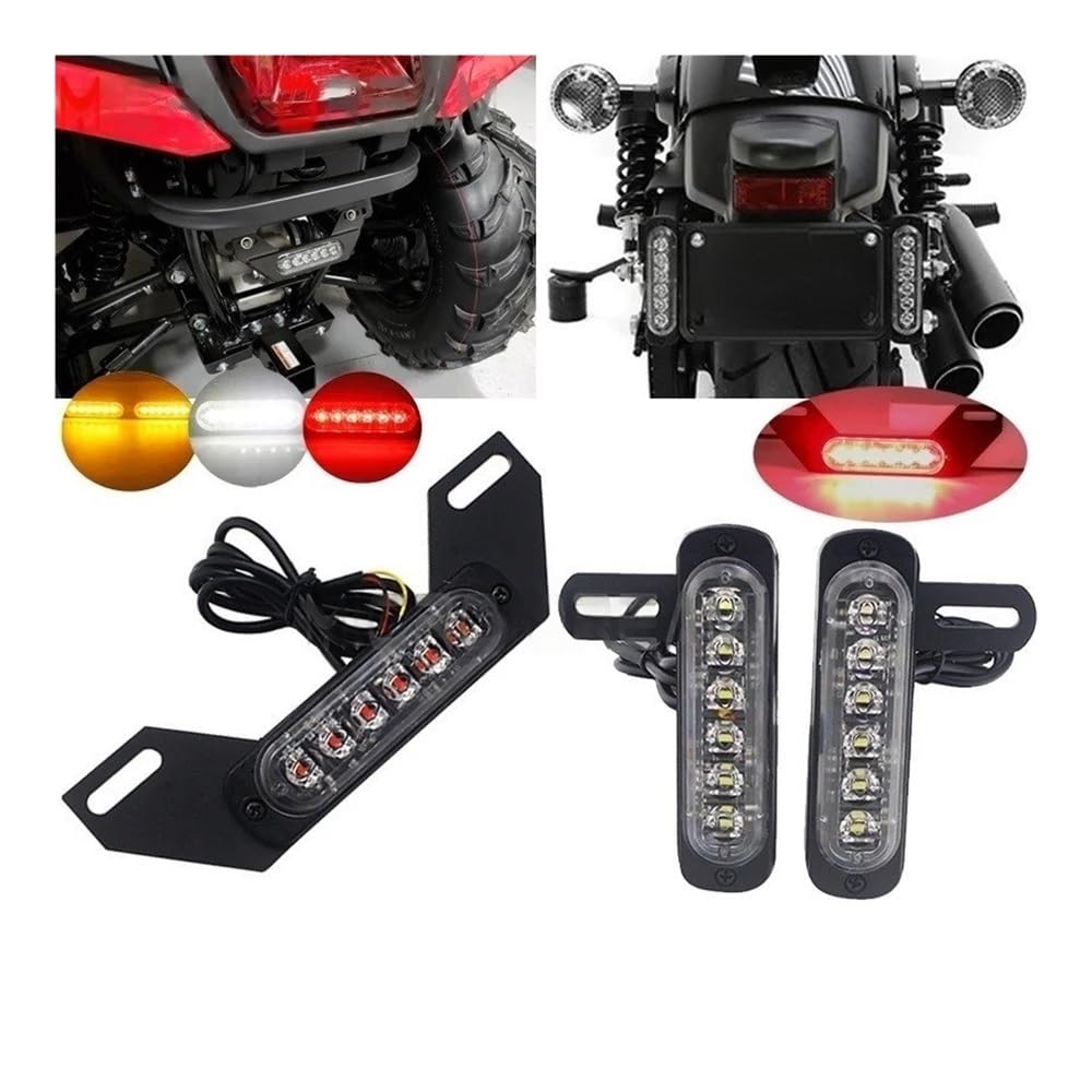 intermitentes led Para Motocicleta, Lámparas De Freno
