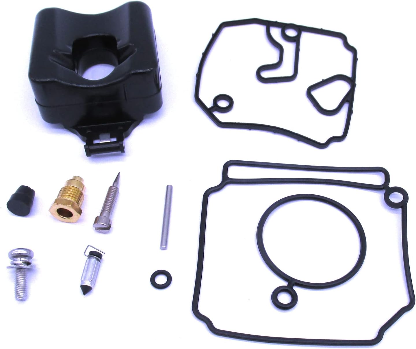 SouthMarine Boat Egnine 6H4-W0093-02 6H4-W0093-03 6H4-W0093-04 Carburetor Repair Kit for Yamaha / 8M6010313 for Mercury Marine 40HP 50HP Outboard Motor, fit Sierra 18-7768