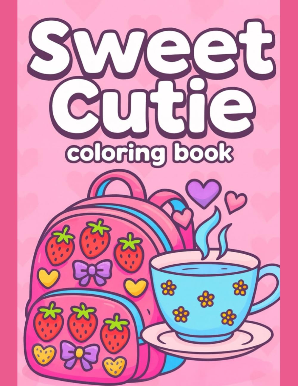 Sweet Cutie Coloring Book for Kids: Adorable Things and Lovely Items: Cute and Easy Designs Featuring Charming Objects, Perfect for Relaxation, Fun Learning, and Screen-Free Activity