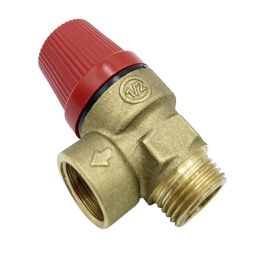 Ferroli Modena 80E MF01 / MF02 Pressure Relief Safety Valve 1/2" Rated for 3 Bar Pressure