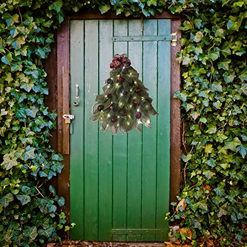 Sohail Christmas Tree Shaped Wire Wreath Frame,Wall Hanging Metal Floral Wreath Form For Diy New Year Party Home Ornaments Decor (12 Inch,2Pcs) #TOP2