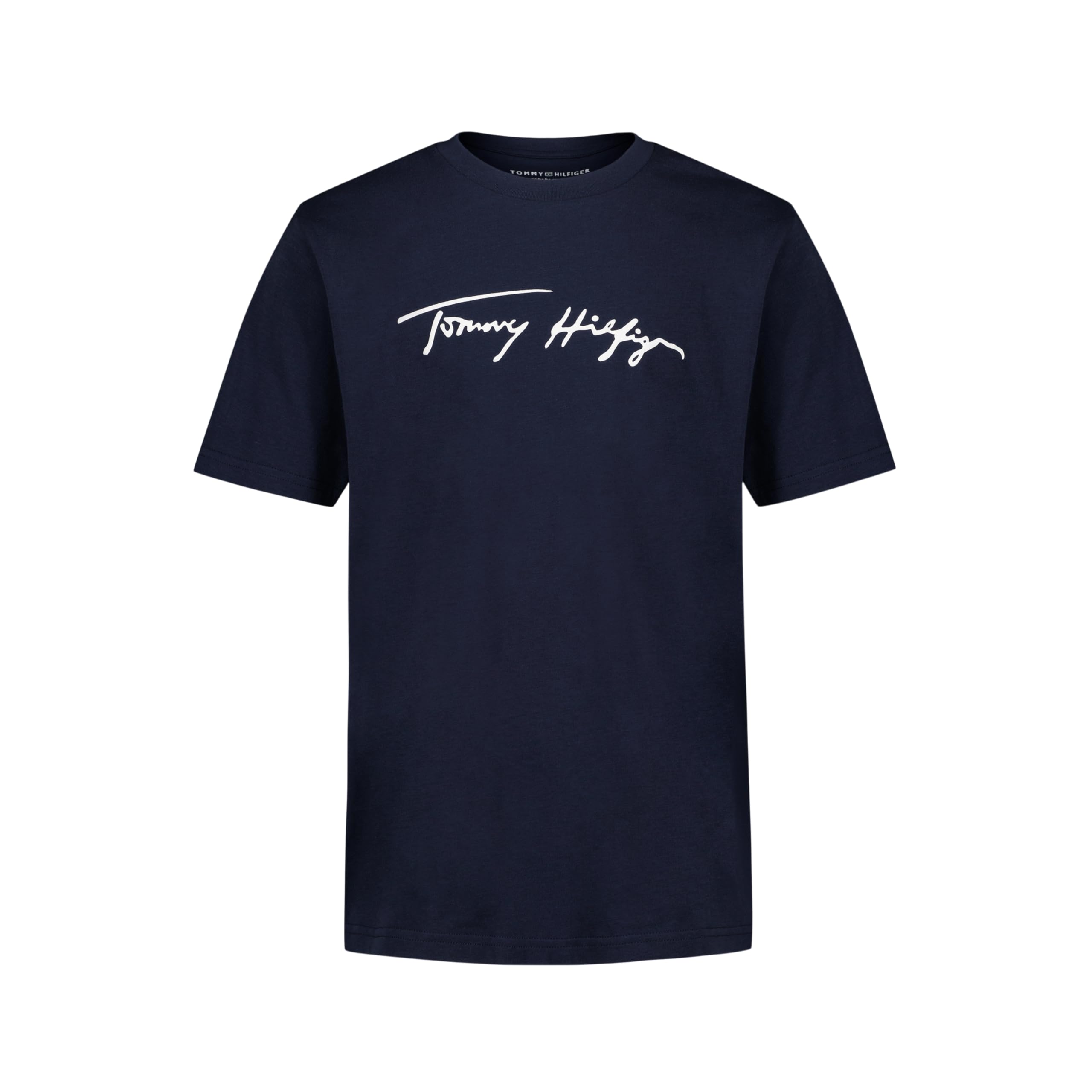 Boys' Short Sleeve Script Crewneck T-Shirt