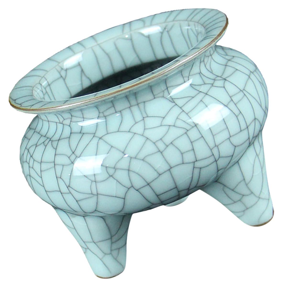 Gadpiparty Soporte en Celebraciones Chinas para Sala de Estar Quemador de Incienso de Cerámica para Incienso, Diseño Creativo y Decorativo