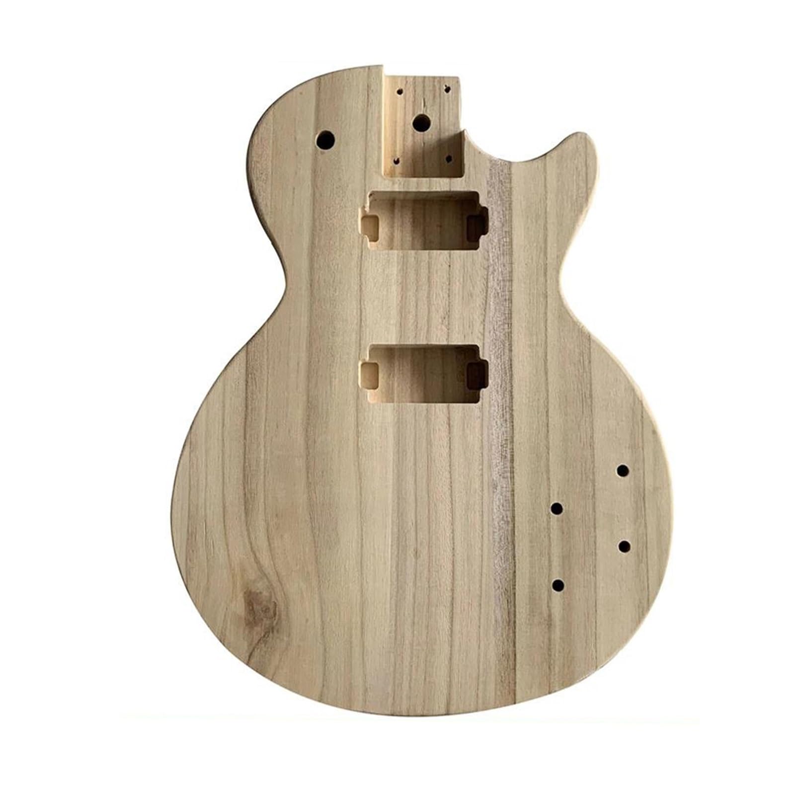 Guitar Body Kit Unfinished Electric Guitar Body Maple Wood Blank Barrel For PB Style Bass DIY Parts