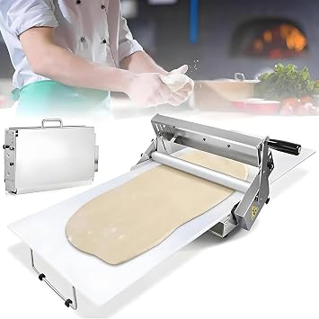 Fondant Sheeter, Dough Sheeter, Manual Dough Sheeter, for Marzipan and Puff Pastry | Easy-to-Install Fondant Machine Model300