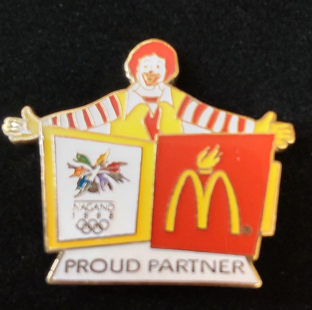 Amazon | 長野オリンピック マクドナルド ピンバッジ ホビーグッズ