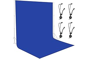 10 x 10 ft Photography Blue Backdrop: Elevate Your Visuals with Chromakey Precision