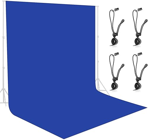 Miniatura 8 de Telón de fondo negro de 10 x 10 pies, cortina de fondo negro para fotos, tela de poliéster Chromakey para fotografía, fondo negro resistente a las