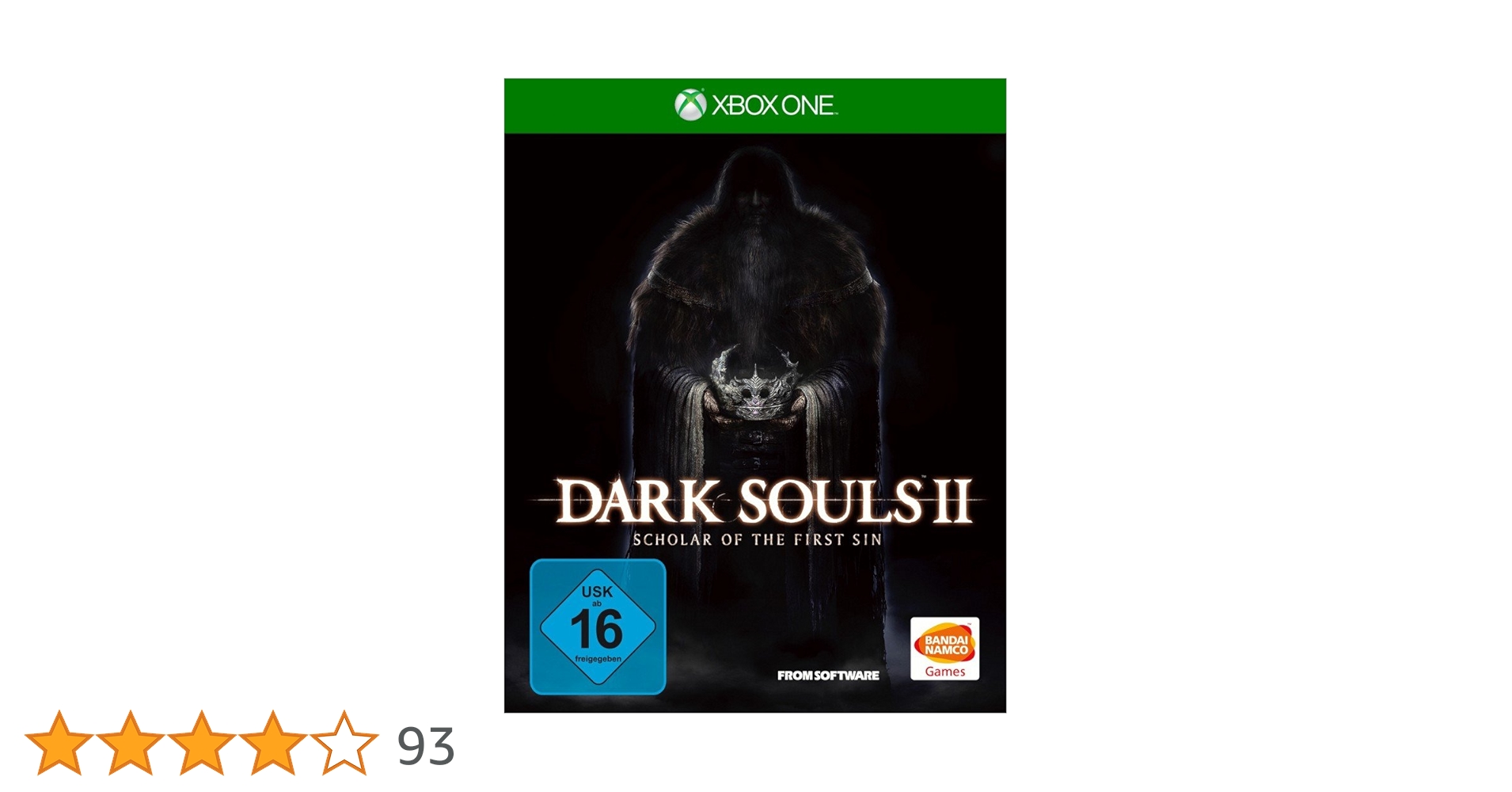 家庭用ゲームソフト DARK SOULS II SCHOLAR OF THE FIRST SIN - XboxOne Amazon.co.jp: DARK SOULS II SCHOLAR OF THE FIRST SIN