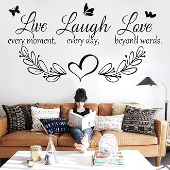 Personalised Family Wall Quote, Wall Art Sticker, Modern Decal, Vinyl