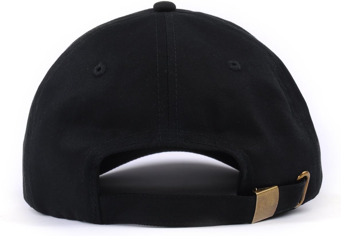 Rose Embroidered Dad Hat Women Men Cute Adjustable Cotton Floral Baseball Cap - Image 2